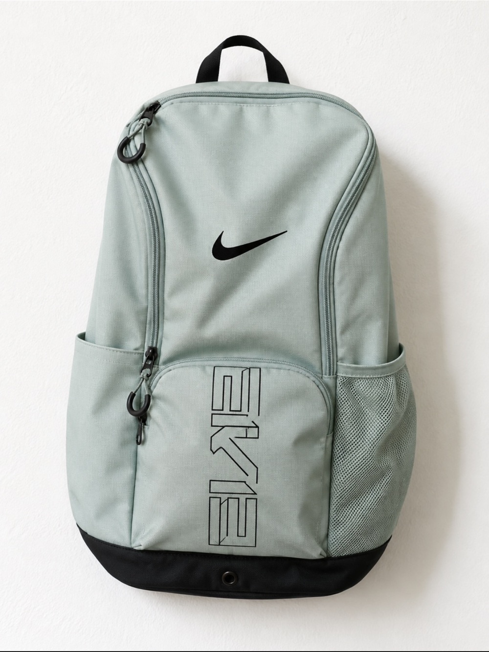 Nike Elite Backpack Sage Green Black Large School Sports Basketball Bag